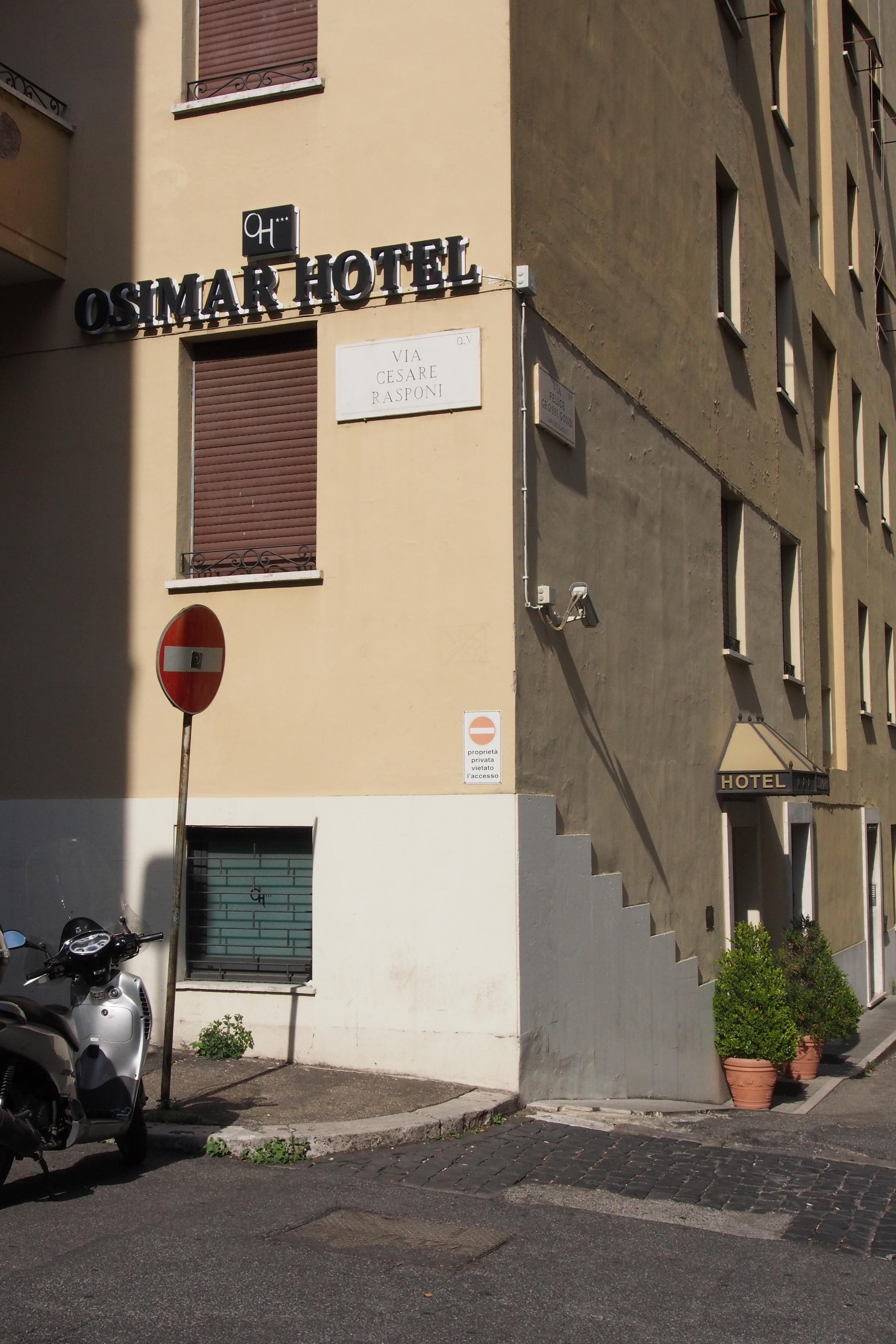 Hotel Osimar Róma Kültér fotó